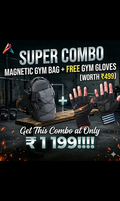 Magnetic Gym Bag